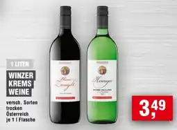 Handelshof WINZER KREMS WEINE Angebot