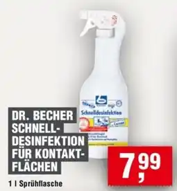Handelshof DR. BECHER SCHNELLDESINFEKTION FÜR KONTAKTFLÄCHEN Angebot