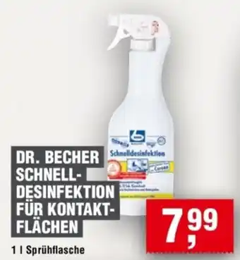 Handelshof DR. BECHER SCHNELLDESINFEKTION FÜR KONTAKTFLÄCHEN Angebot
