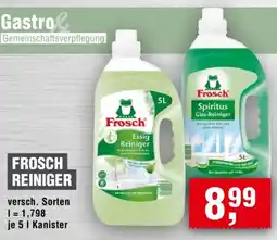 Handelshof FROSCH REINIGER Angebot