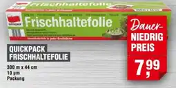 Handelshof QUICKPACK FRISCHHALTEFOLIE Angebot