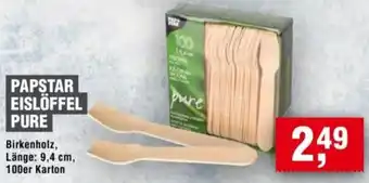 Handelshof PAPSTAR EISLÖFFEL PURE Angebot