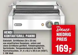 Handelshof HENDI KONTAKTGRILL PANINI Angebot