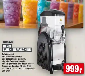 Handelshof HENDI SLUSH-EISMASCHINE Angebot