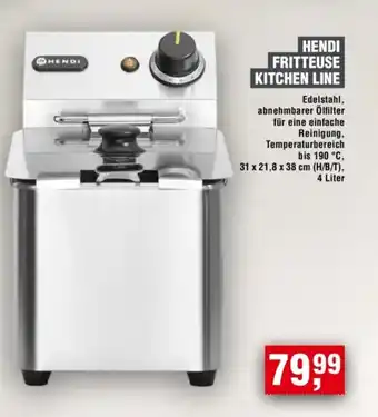 Handelshof HENDI FRITTEUSE KITCHEN LINE Angebot