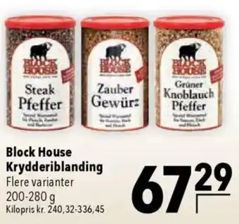 CITTI Markt Block House Krydderiblanding Angebot