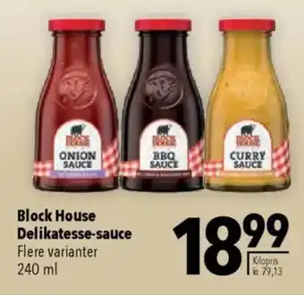 CITTI Markt Block House Delikatesse-sauce Angebot