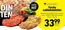 CITTI Markt Ferske nakkekoteletter Angebot