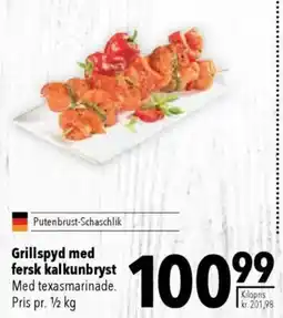 CITTI Markt Grillspyd med fersk kalkunbryst Angebot