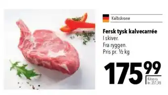 CITTI Markt Fersk tysk kalvecarrée Angebot