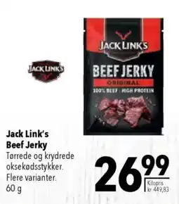 CITTI Markt Jack Link's Beef Jerky Angebot
