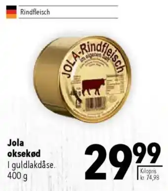 CITTI Markt Jola oksekød Angebot