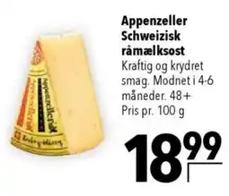 CITTI Markt Appenzeller Schweizisk råmælksost Angebot