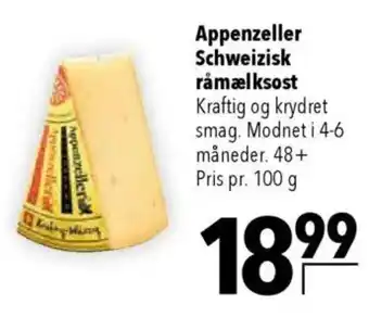 CITTI Markt Appenzeller Schweizisk råmælksost Angebot