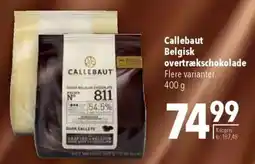 CITTI Markt Callebaut Belgisk overtrækschokolade Angebot