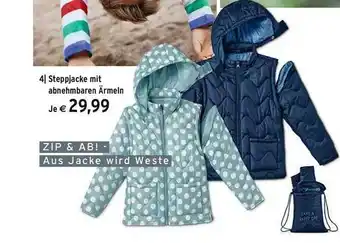 Tchibo Steppjacke Mit Abnehmbaren ärmeln Angebot