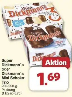 Famila Nord West Super Dickmann's oder Dickmann's Mini Schoko-Trio Angebot