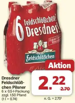 Famila Nord West Dresdner Feldschlößchen Pilsner Angebot
