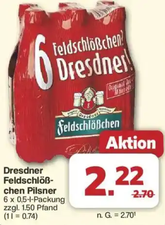 Famila Nord West Dresdner Feldschlößchen Pilsner Angebot