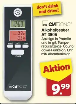Famila Nord West Clatronic Alkoholtester AT 3605 Angebot
