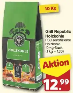 Famila Nord West Grill Republic Holzkohle Angebot