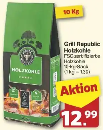 Famila Nord West Grill Republic Holzkohle Angebot
