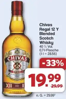 Famila Nord West Chivas Regal 12 Y Blended Scotch Whisky Angebot