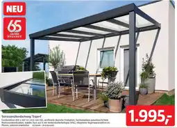 Bauhaus Terrassenüberdachung 'Expert' Angebot