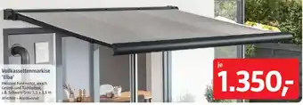 Bauhaus Vollkassettenmarkise 'Elba' Angebot