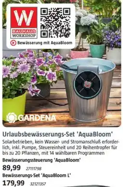 Bauhaus GARDENA Urlaubsbewässerungs-Set 'AquaBloom' Angebot