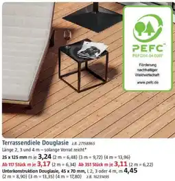 Bauhaus Terrassendiele Douglasie Angebot