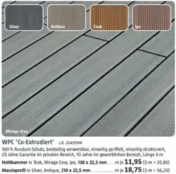 Bauhaus WPC 'Co-Extrudiert' Angebot