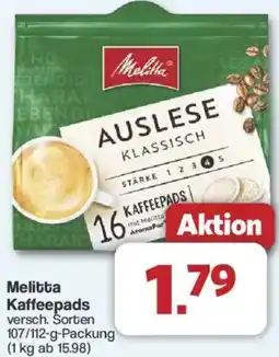Famila Nord West Melitta Kaffeepads Angebot