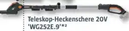 Bauhaus WORX Teleskop-Heckenschere 20V 'WG252E.9' Angebot