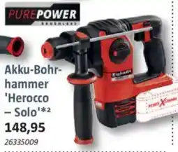 Bauhaus Einhell Akku-Bohrhammer 'Herocco - Solo' Angebot