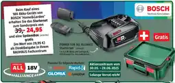 Bauhaus BOSCH POWER FOR ALL ALLIANCE Starter-Set Angebot