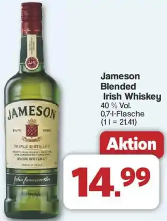 Famila Nord West Jameson Blended Irish Whiskey Angebot