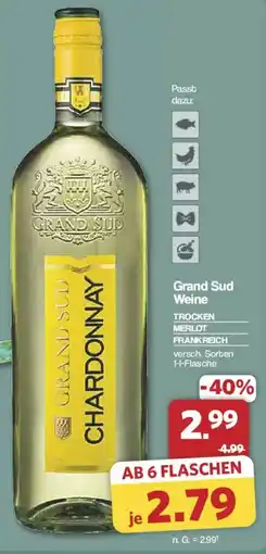 Famila Nord West Grand Sud Weine Angebot