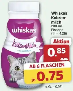 Famila Nord West Whiskas Katzenmilch Angebot
