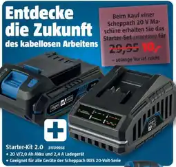 Bauhaus Scheppach Starter-Kit 2.0 Angebot