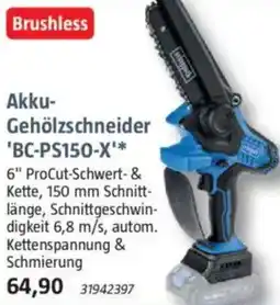 Bauhaus Scheppach Akku Gehölzschneider 'BC-PS150-X' Angebot