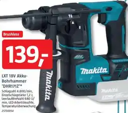 Bauhaus Makita LXT 18V Akku-Bohrhammer 'DHR171Z' Angebot