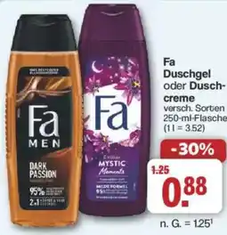 Famila Nord West Fa Duschgel oder Duschcreme Angebot
