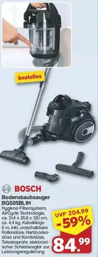 Famila Nord West BOSCH Bodenstaubsauger BGS05BL1H Angebot