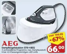 Famila Nord West AEG Dampfbügelstation ST6-1-8EG Angebot