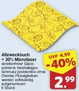 Famila Nord West Allzwecktuch +30% Microfaser Angebot