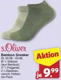 Famila Nord West s.Oliver Bamboo Sneaker Angebot