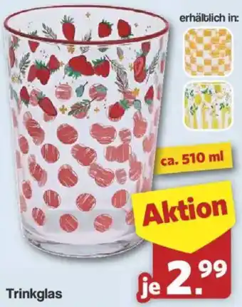 Famila Nord West Trinkglas Angebot