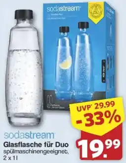 Famila Nord West sodastream Glasflasche für Duo Angebot