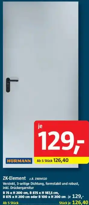 Bauhaus HORMANN ZK-Element Angebot